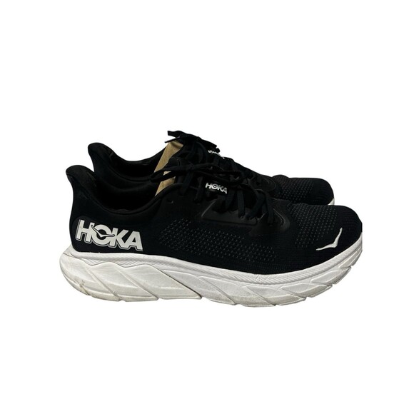 Hoka One One Men’s Size 12D Black/White Running Low Top Sneakers  athletic Shoes main image 14